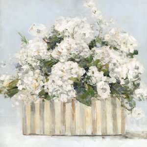 Sweet Hydrangeas by Sally Swatland Oil Painting