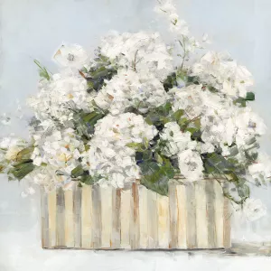 Sweet Hydrangeas by Sally Swatland Oil Painting