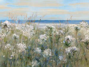Through The Flowers by Sally Swatland Oil Painting