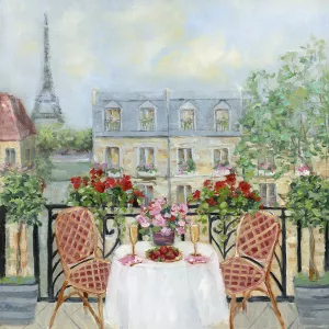 Toast to Paris by Sally Swatland Oil Painting