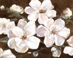 White Chocolate Blooms I by Sally Swatland Oil Painting