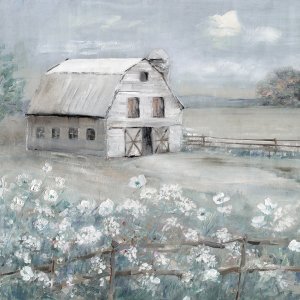 Wildflower Farm I by Sally Swatland Oil Painting