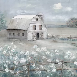 Wildflower Farm I by Sally Swatland Oil Painting