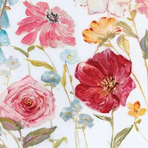 Wildflower Whimsy I by Sally Swatland Oil Painting