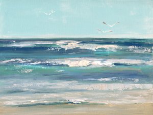 Windswept Bay by Sally Swatland Oil Painting