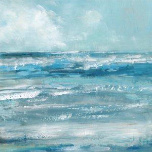 Windswept Waves by Sally Swatland Oil Painting