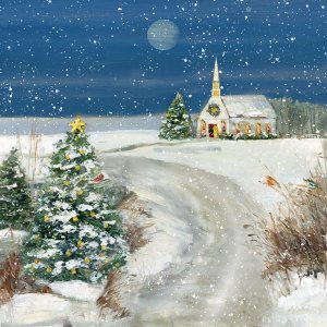 Winter Spirit by Sally Swatland Oil Painting