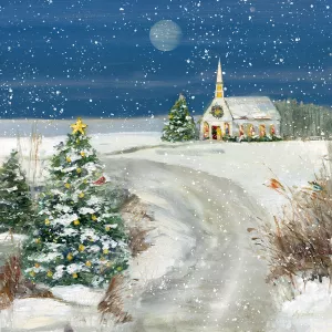 Winter Spirit Oil Painting by Sally Swatland - Bestsellers