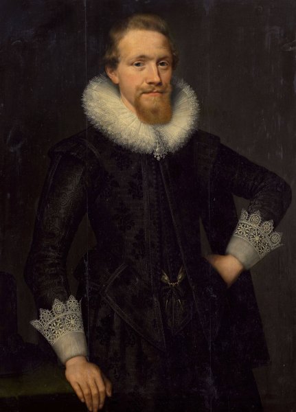 Main Product Photo of Portrait of Jacob Pergens  Painting by Salomon Mesdach