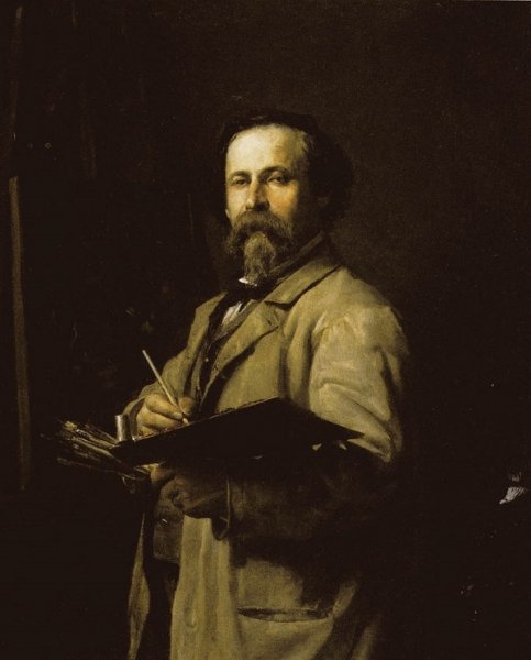 Main Product Photo of Autorretrato Painting by Salvador Martinez Cubells