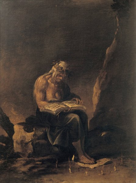 Main Product Photo of A Witch  Painting by Salvator Rosa