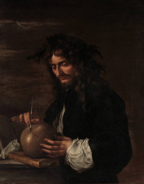 Main Product Photo of Self-Portrait  Painting by Salvator Rosa