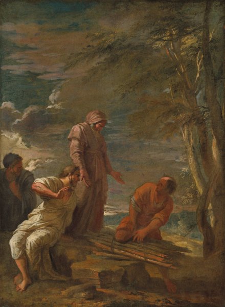 Main Product Photo of The Philosophers Painting by Salvator Rosa