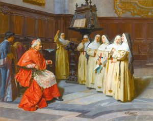 The Choir by Salvatore Frangiamore Oil Painting