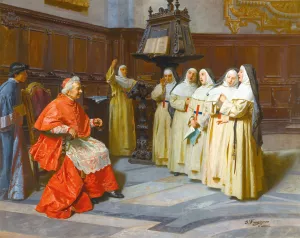 The Choir by Salvatore Frangiamore Oil Painting
