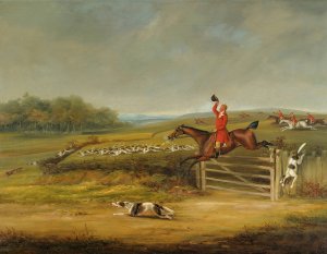 Tally-ho! by Samuel Alken Jr. Oil Painting