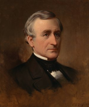 Charles Wilkes by Samuel Bell Waugh Oil Painting