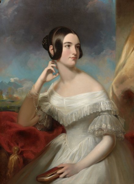 Main Product Photo of Miss Jane Mercer  Painting by Samuel Bell Waugh