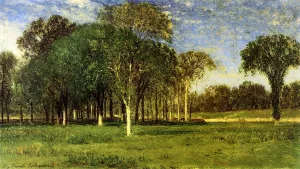By the Woods by Samuel Colman Jr. - Oil Painting Reproduction