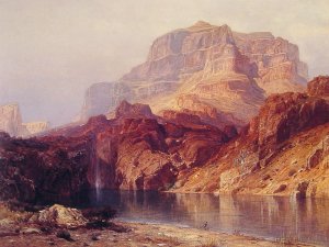 Solomon's Temple, Colorado by Samuel Colman Jr. Oil Painting