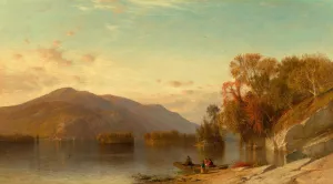 Autumn Landscape by Samuel Colman Oil Painting