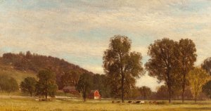 Saw Mill Valley, Pennsylvania by Samuel Colman Oil Painting