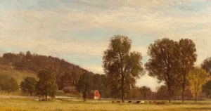 Saw Mill Valley, Pennsylvania by Samuel Colman Oil Painting