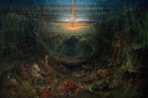 The Delivery Of Israel Out Of Egypt by Samuel Colman Oil Painting