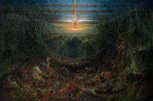 The Delivery Of Israel Out Of Egypt by Samuel Colman Oil Painting