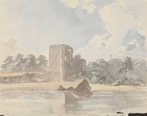 At Rajemahal (Rajmahal) by Samuel Davis Oil Painting