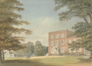 Ayot House, Ayot St. Lawrence, Hertfordshire by Samuel Davis Oil Painting