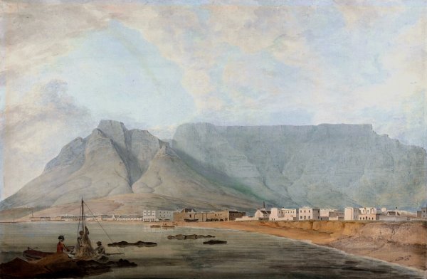 Cape Town by Samuel Davis - Hand-Painted Oil Painting Reproduction