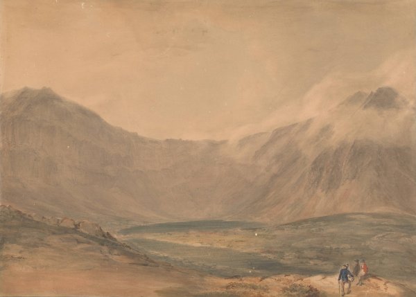 Snowdon, Gwynedd, Wales by Samuel Davis - Hand-Painted Oil Painting Reproduction
