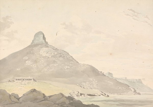 Sugar Loaf, Cape of Good Hope  by Samuel Davis - Hand-Painted Oil Painting Reproduction