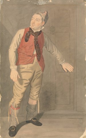 An Actor by Samuel De Wilde Oil Painting