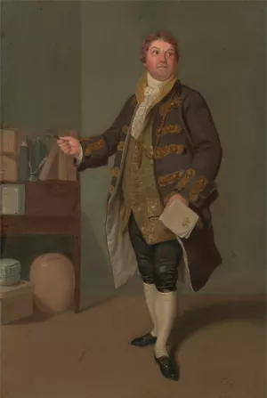 John Quick as Tony Allspice by Samuel De Wilde Oil Painting
