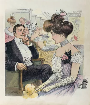 For the favored few Oil painting by Samuel Ehrhart