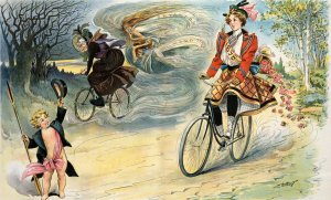 Puck's greeting to the new year by Samuel Ehrhart Oil Painting