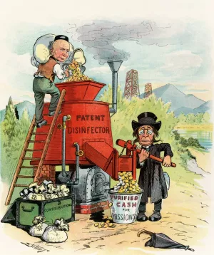 Puck's inventions by Samuel Ehrhart Oil Painting