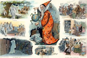 Superstition has always ruled the world by Samuel Ehrhart Oil Painting