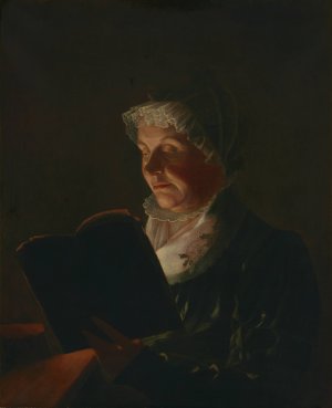 Elizabeth Ann Breese Morse by Samuel Finley Breese Morse Oil Painting
