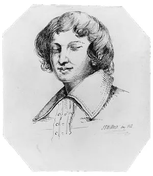 Head of a Man from McGuire Scrapbook Oil painting by Samuel Finley Breese Morse