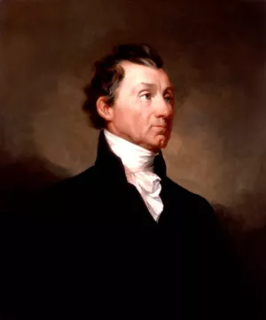 James Monroe by Samuel Finley Breese Morse Oil Painting