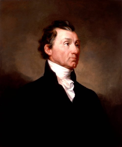James Monroe by Samuel Finley Breese Morse - Hand-Painted Oil Painting Reproduction