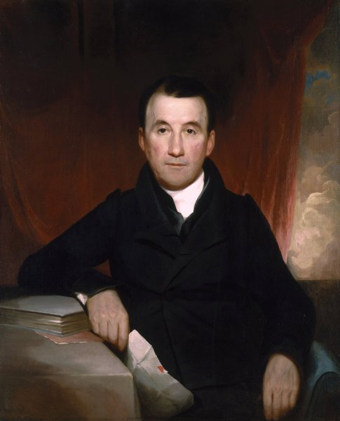 Jonas Platt by Samuel Finley Breese Morse - Hand-Painted Oil Painting Reproduction
