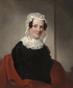 Lydia Coit Terry by Samuel Finley Breese Morse Oil Painting