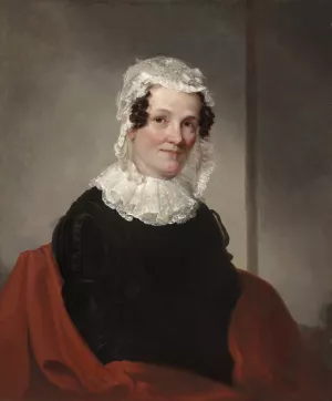 Lydia Coit Terry by Samuel Finley Breese Morse Oil Painting