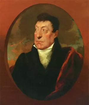 Marquis de Lafayette Oil painting by Samuel Finley Breese Morse