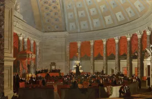 The House of Representatives by Samuel Finley Breese Morse Oil Painting