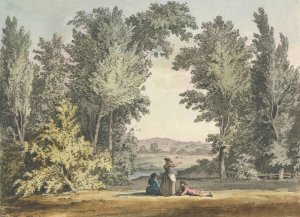 Between Chiswick and Brentford by Samuel Hieronymus Grimm Oil Painting